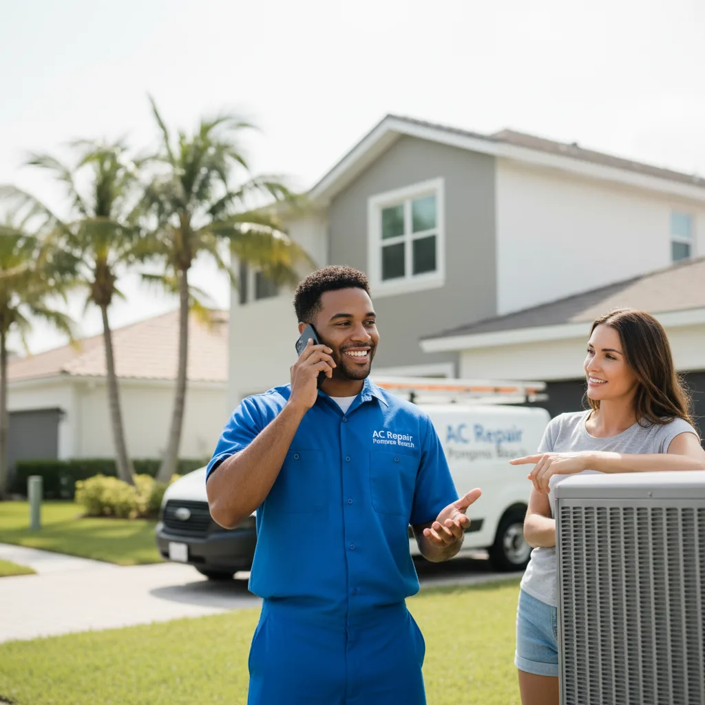 AC Repair Pompano Beach customer support in Spring Hill